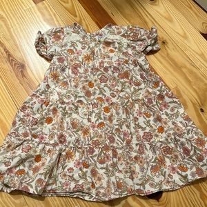 Twirly Fall Floral dress